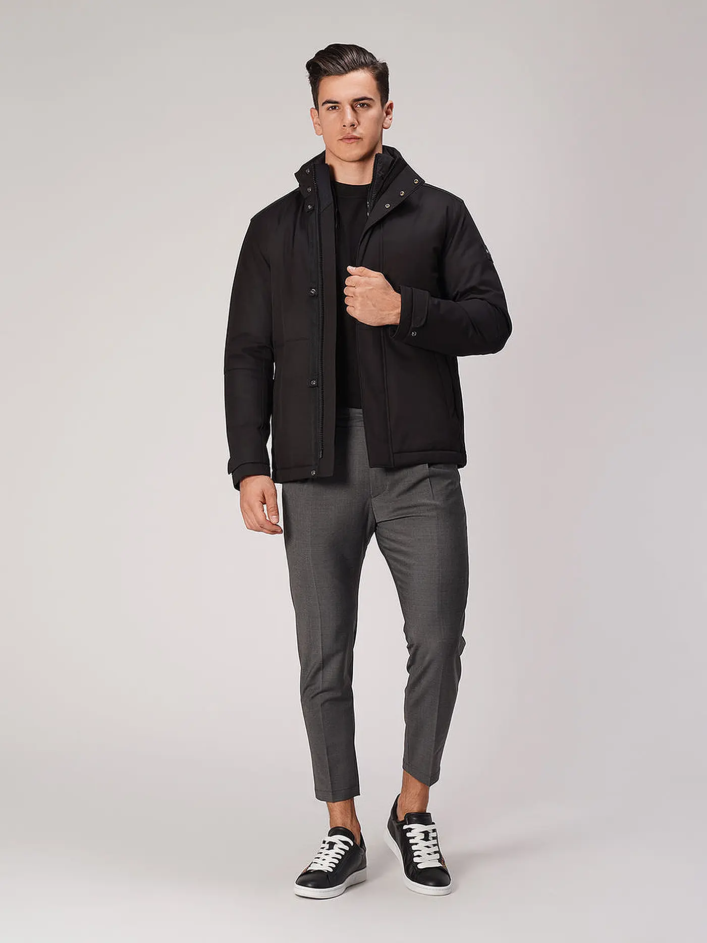 KNOWLEDGE COTTON APPAREL | Chino LUCA | schwarz